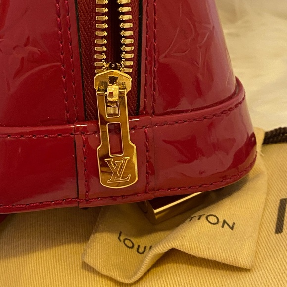 -SOMEWHAT RARE-💯% Authentic Vuitton Alma BB Rose Indien - Picture 5 of 17